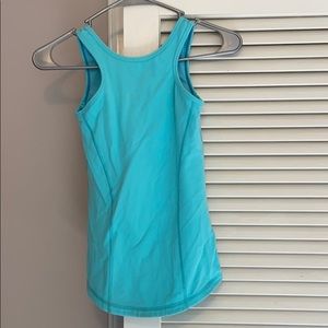 Blue Ivivva tank top